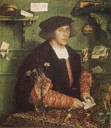 Hans holbein the younger Portrait of the Merchant Georg Gisze oil painting picture wholesale